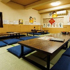 ゆったり楽しむ宴会・打ち上げなら、座敷のお席をご利用ください