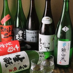 お魚に合うお酒ばかり。