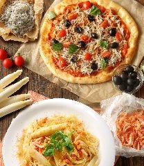 本日の石窯ピッツァや選べるパスタがうれしい♪※写真はイメージ