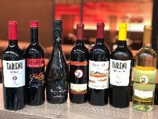 シチリア産ワインなど多彩なドリンク