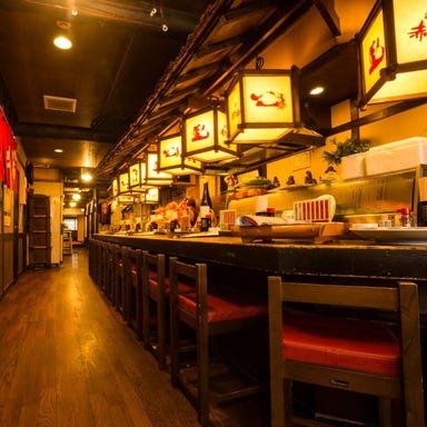 越乃赤たぬき 弁天店_カウンター席