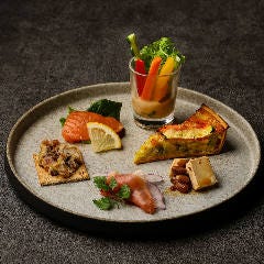 ウイスキーに合う　前菜６種盛り合わせ