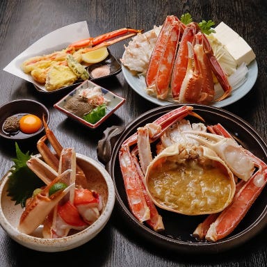 かに・ふぐ専門 蟹吉PREMIUM なんば道頓堀_ずわい蟹を様々な料理で愉しむコース