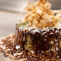 メディアで話題沸騰！！厚さ5cmのお好み焼き！！その名も…「もーり焼き」