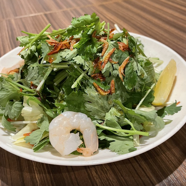 ムーガタ専門店 サワディー_さっぱり、そしてたっぷり食べられる『パクチーサラダ』