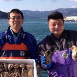 3年牡蠣の育つ環境は日本で数少ない清浄海域 だから安心安全！