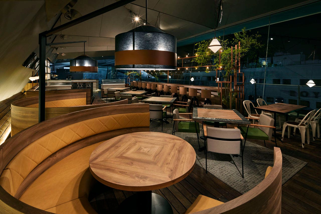 cafe&dining blue terminal