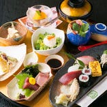 平日のお昼におすすめのよくばり膳：みやび 2,000円