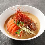 韓国冷麺(豆乳担々麺)