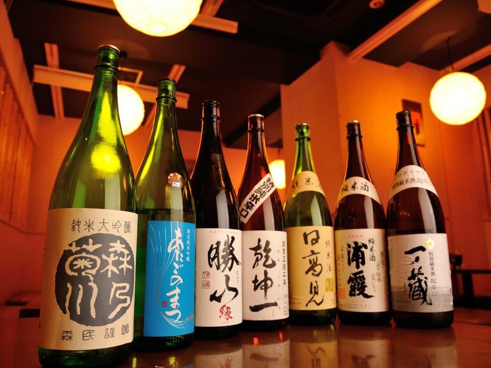選りすぐりの日本酒各種