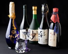 日本酒、焼酎常時350種!