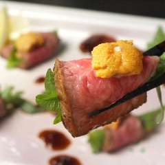 【はたけ山名物】馬ローストうに巻き