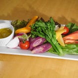 季節野菜のスティックサラダ