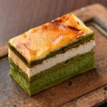 フランスの伝統菓子を老舗茶屋が和スイーツにアレンジ『サンマルクケーキ』