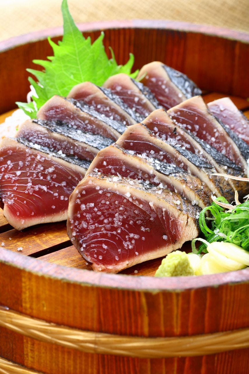 藁焼き鰹たたき 明神丸 イオンモール岡山店 こだわり情報 ぐるなび