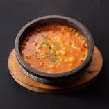 『韓国風石焼チーズリゾット』