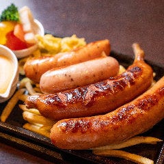 フランク4種盛り～チーズフォンデュソース付～