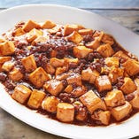 島唐辛子の麻婆豆腐