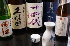 日本酒や焼酎も豊富！