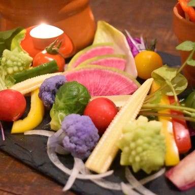 カフェダイニングアンドステーキ ガッテンダー 高畑店_季節野菜のバーニャカウダ