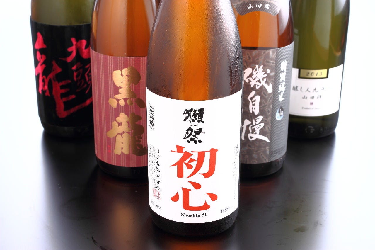 多種類の日本酒