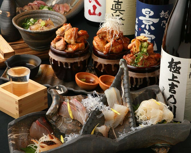 うまい魚と鶏焼酒家 六方 じんのすけ 秦野 渋沢 大井松田 居酒屋 ぐるなび