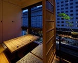 赤坂の夜景が一望できる個室