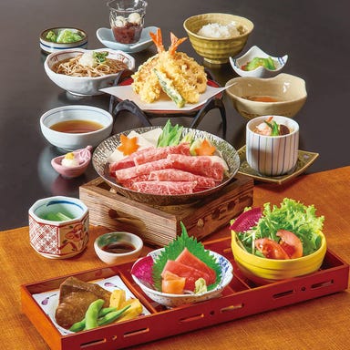 和食麺処サガミ掛尾店_【飲み放題90分付き】宮崎牛や天ぷら盛合せなどが楽しめて満足感抜群!『嵯峨味 竹コース』