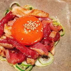 河内鴨のユッケ