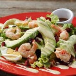 シュリンプとアボカドのカリフォルニアサラダ
Shrimp & Avocado Salad, Callifornia Style