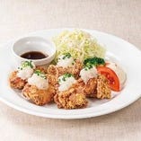 鶏の唐揚げみぞれ和え