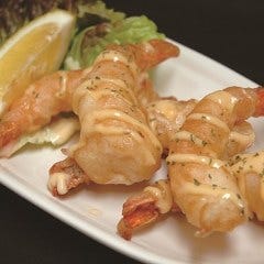 コースメニューイメージ（エビのオーロラソース）