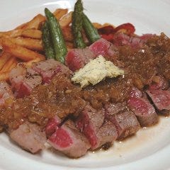 コース内容イメージ（牛モモステーキ）