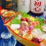 【握り寿司＆海鮮】漁港直送の鮮魚お造り/真鯛の姿造り/握り寿司