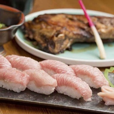 地酒と地魚 寿司実_カマトロ握り御膳