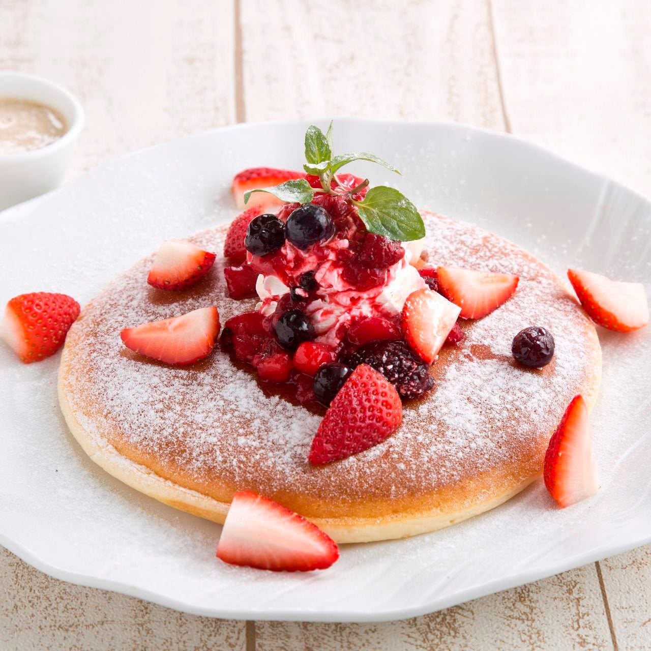 青葉珈琲店 三鷹店 メニュー 名物 パンケーキ ぐるなび