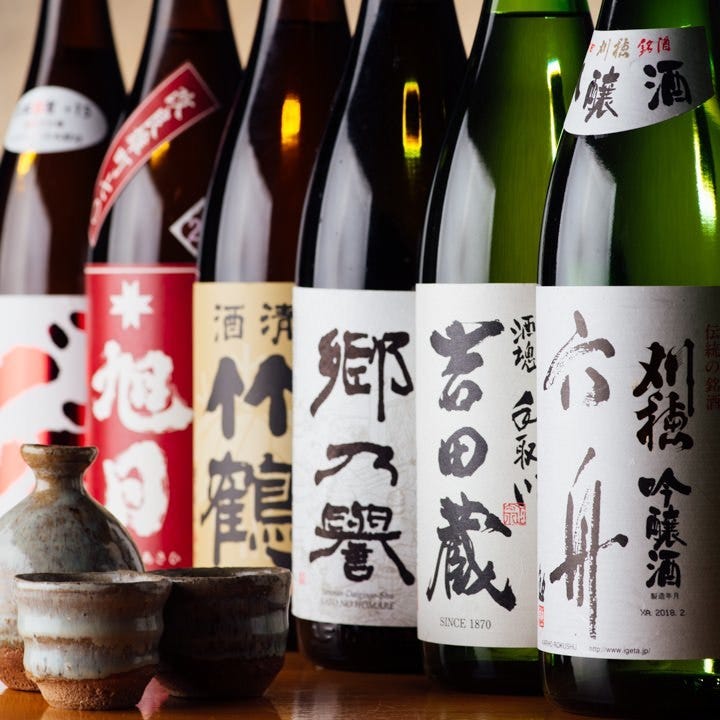 日本酒が引き出す和食の美味を存分に