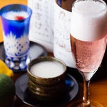 【種類豊富】
日本酒・焼酎以外にもノンアルコールや梅酒も充実