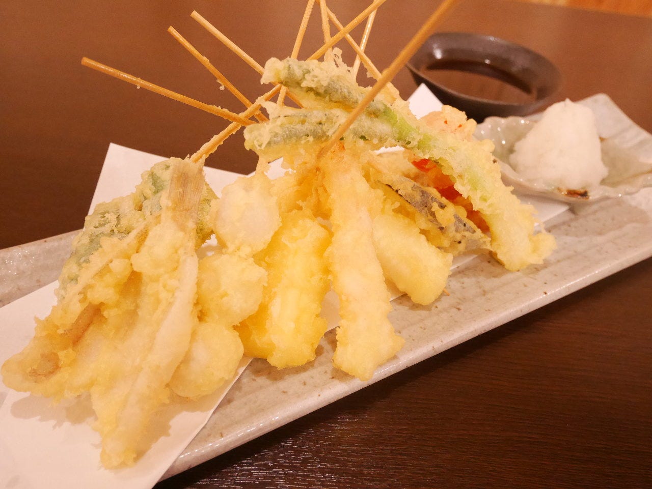 ◆当店自慢の『串の天ぷら』全15種！