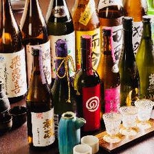 こだわりの日本酒・希少酒あります！