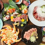 東梅田駅や泉の広場よりアクセス便利な肉+魚介バル♪