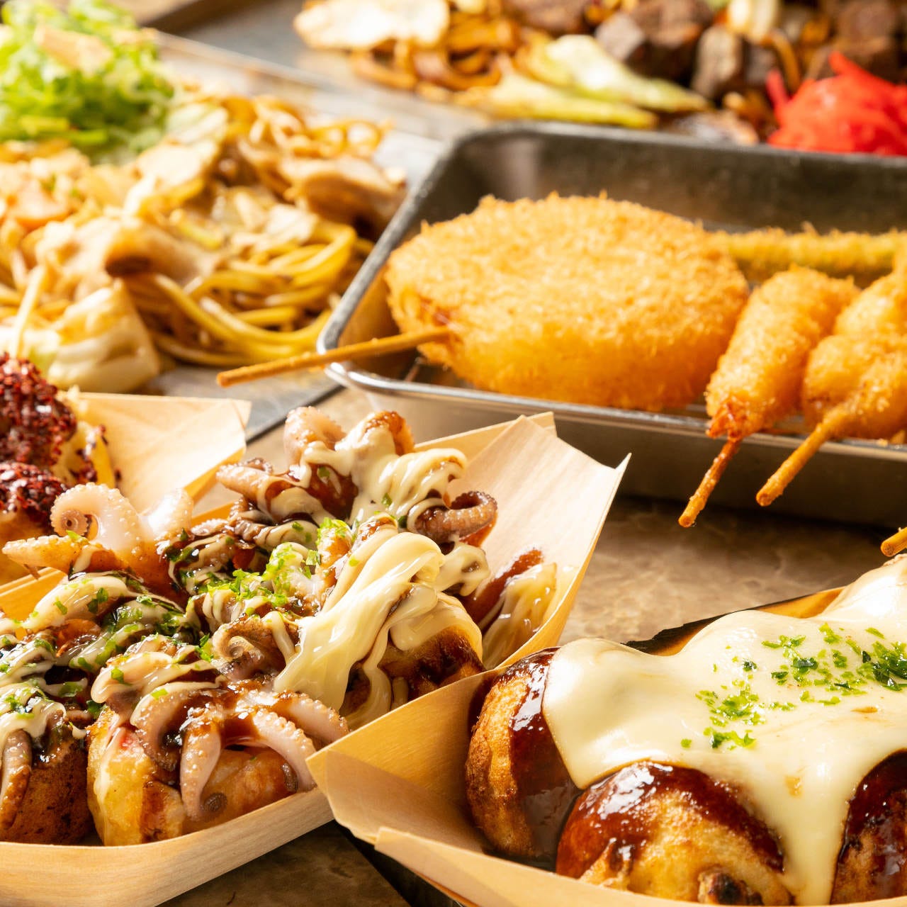 串かつ・たこ焼き・お好み焼き 味の大丸 新世界店 (大阪府大阪市浪速区