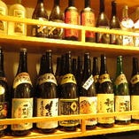 種類豊富に日本酒を取り揃えました。