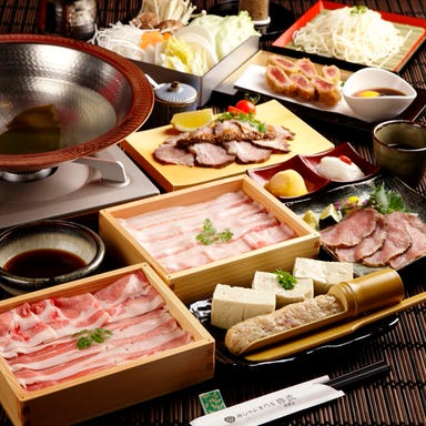 豚しゃぶ せいろ蒸し 豚匠 那覇邸_【おすすめ】特撰食べ比べコース