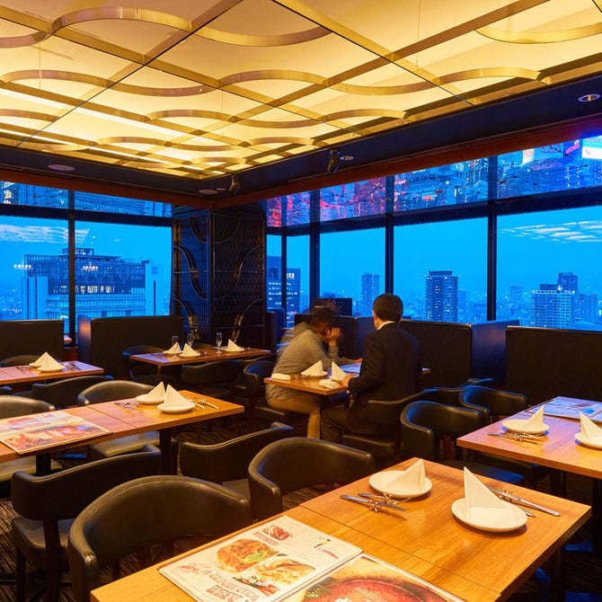 梅田 夜景 S Dining 阪急グランドビル店 梅田 大阪駅 イタリアン イタリア料理 ぐるなび