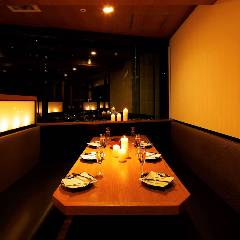 夜景と個室dining 炙り肉寿司と鍋 こころ 梅田店