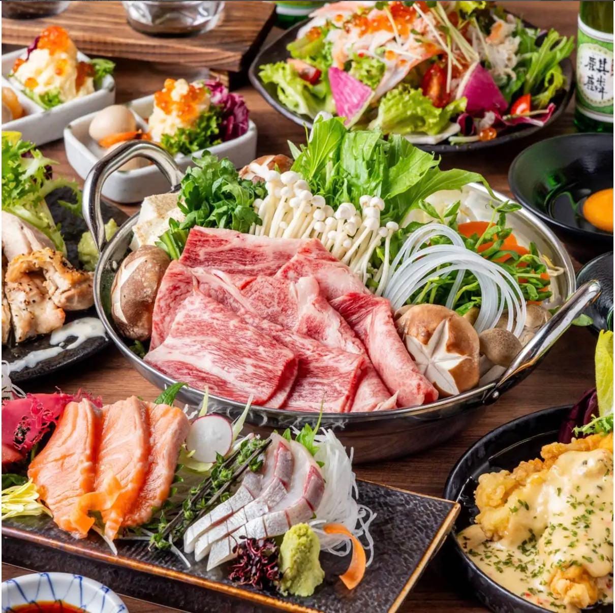 【個室完備】鮮度抜群の鮮魚と和食 魚三昧 新橋駅前店