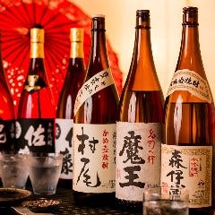 幻の焼酎と評されるM3!!魔王・森伊蔵・村正など焼酎も豊富♪