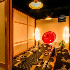 お子様連れでも安心の掘り炬燵座敷の個室空間♪