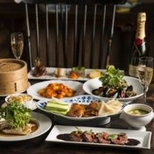 中国料理と肉